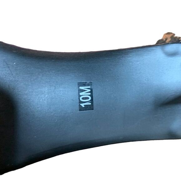 IMPO plaid brown and black booties zip zip. 3.5” heels size  10 - Picture 7 of 13